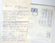 №61 Traveled Envelope And Letter Cyrillic Manuscript Bulgaria 1980 - Local Mail - Brieven En Documenten