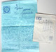 №63 Traveled Envelope And Letter Cyrillic Manuscript Bulgaria 1980 - Local Mail - Briefe U. Dokumente