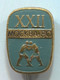 Wrestling - Moscow 1980. Olympic Olympiade, Vintage Pin Badge Abzeichen - Worstelen