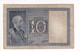 ITALIA 10 LIRE 1938 XVII CAT. 18B NON COMUNE - Italia – 10 Lire