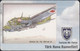 Turkey Chip TRC 124 - Turkisch Air Force - Airplane - Henkel HE111K  1937-46  18 - Türkei