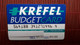 Krefel Budgetcard Personilized 2 Scans Rare - Onbekende Oorsprong