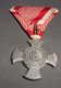 1916 Médaille Croix Du Mérite Autriche Hongrie Viribus Unitis FJ  IRON CROSS OF MERIT - Oesterreich