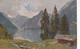 GERMANY - COMPTON KÖNIGSSEE KESSEL - CARTOLINA ILLUSTRATA FP SPEDITA NEL 1913 - Compton, E.T.