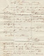 OLD LETTER EGYPT. 1846. CAIRO TO ALLESSANDRIA - Prephilately