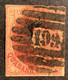 P 199 AUVELAIS RARE Sur 40c Medaillon 1858-61 Sans Filigrane Belgique Yvert 12  (Belgium Numeral Postmark Namur Province - 1858-1862 Medallions (9/12)