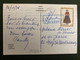 CP Pour La FRANCE TP AP 5 OBL.MEC.27 X 76 + CACHET BLEU M/S AZUR - Affrancature E Annulli Meccanici (pubblicitari)