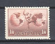 Australia 1934 Mi 126xX (oWz) MNH AIRPLANE - Mint Stamps