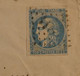BK3 FRANCE BELLE  LETTRE  10 JUIL. 1871 RODEZ A VILLEFRANCHE + EMISSION BORDEAUX N° 46 B  +++AFF. INTERESSANT + ++ - 1870 Ausgabe Bordeaux