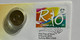 (1 N 49) Cover With 6 X $ 2.00 Rio Olympic 2016 Coins + 2016 Rio FDC (SCARCE COINS Set + Paralympic Coin) - 2 Dollars