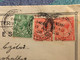 Delcampe - Souvenir Letter Of Forres Scotland 1928 5 Postcards. Stamped 2x1d Stamps With Significant Perforation Error. Rare - Moray