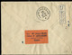 Env. Ent.  Obl. St GERARD 26/06/1945 En Rec.  Pour Verviers - 1c - 28/06/1945 - Correo Rural