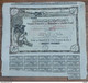 Egypt -Société Foncière Du Domaine De Cheikh Fadl-5 Actions (1938) (Egypte) (Egitto) (Ägypten) (Egipto) (Egypten) Africa - Afrique