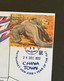 (1 N 47 B) 2026 Milano Winter Olympics Games - Merry Christmas 2022 - Dinosaur Stamp Blue P/m 25-12-2022 - Inverno 2026 : Milano Cortina