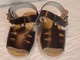 Sandale Bébé Baby Made In Italy Taille 20 Soit 13cm Cuir Liège élastomère Neuve! - Shoes