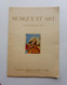 MUSIQUE ET ART - Calendrier 1958 - Ed. Assurances Générales De Trieste Et Venise - Grand Format : 1921-40