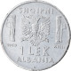 Monnaie, Albania, Vittorio Emanuele III, Lek, 1939, Rome, TTB+, Stainless Steel - Albanien