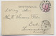 AUSTRIA 10 HELLER POST KARTE PRAG PRAHA 1900 TO LUXEMBOURG - ...-1918 Préphilatélie