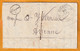 1837 - D4 Grand Cachet à Date Type 12 Simple Fleuron Sur Lettre De Saint André De Sangonis, Hérault Postée à Gignac - 1801-1848: Précurseurs XIX