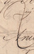 1833 - D4 Grand Cachet à Date Type 12 Simple Fleuron Sur Lettre De LODEVE Vers Aniane, Hérault - Décime Rural - 1801-1848: Vorläufer XIX