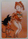 Carte Dragon Ball Z Fancard Custom PRISM HOLO MANGA PIN UP SEXY BEAUTY Neuve N°20 - Dragonball Z