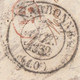 1832 - D4 Grand Cachet à Date Type 12 Simple Fleuron Sur Lettre De CANET Postée à NARBONNE Vers Aniane, Hérault - 1801-1848: Precursori XIX