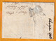 Delcampe - 1832 - D4 Grand Cachet à Date Type 12 Simple Fleuron Sur Lettre De CANET Postée à NARBONNE Vers Aniane, Hérault - 1801-1848: Précurseurs XIX