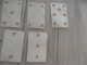 X7 CARTE A JOUER ANCIENNE XVIII ème 18 ème Playing Card Cœur Tout état - Carte Da Gioco