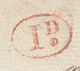 1832 - D4 Grand Cachet à Date Type 12 Simple Fleuron Sur Lettre De CANET Postée à NARBONNE Vers Aniane, Hérault - 1801-1848: Precursori XIX