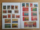 China 1970-1973 - Special Leaflet With Canceled Stamps (READ) - Proeven & Herdrukken