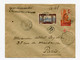 !!! GABON, ENTIER RECOMMANDE DE LIBREVILLE DE 1916 POUR PARIS, CACHET MARITIME - Covers & Documents