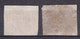 ITALIA - 1863 - TAXE YVERT N°1 (PAPIER TRES FIN) + 1a (PAPIER EPAIS) (*) NEUF SANS GOMME  - COTE = 210 EUR. - Mint/hinged
