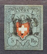 12 - 22 // Schweiz - Suisse - Rayon I - N°15 II C - Grauviolettblau  -  TB -  Cote : 900 FCH - 1843-1852 Federal & Cantonal Stamps