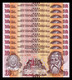 Honduras Lot 10 Banknotes 10 Lempiras José Trinidad Cabañas 2016 Pick 99c SC UNC - Honduras