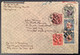 VERY RARE SZECHWAN: CHUNGKING ANTI BANDIT OVERPRINT Air Mail Cover By Clipper Via Hong Kong To New York USA (China Chine - 1912-1949 Republiek