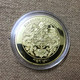Bhutan 2008 Golden Coin In Capsule 100Nu Currency / Coronation Of King Jigme Khesar Namgyel Wangchuk - Bhoutan