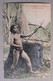 COCHINCHINE (VIET NAM / INDOCHINE) - CHASSEUR MOI ARME DE L'ARBALETE - RARE EN COULEUR - CHASSE / METIER - Vietnam