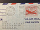 United States 1952 10C Postal Stationery Cover/Air Letter From Perth Amboy N.J. To Athens Greece - 1941-60