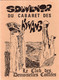 MENU. SOUVENIR DU CABARET DES HYVANS, LE CLUB DES DEMOISELLES COIFFEES. - Menus