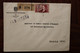 1954 SENEGAL France Enveloppe Consulado Espana Cover Air Mail Colonies AOF Recommandé Registered R - Storia Postale