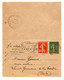 TB 3756 - 1920 - Entier Postal Type Semeuse / Me P. HEUDELINE Notaire à MORTAGNE Pour SAINT GERMAIN DE LA COUDRE - Kaartbrieven