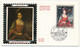 MONACO => 2 Env FDC Soie - 1,00 Jacques Ier + 3,00 Louise Hippolyte - Monaco-A  4/12/1972 - FDC