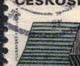 Tchécoslovaquie 1971 Mi 1990 (Yv 1837), Obliteré, Varieté - Position 8/2 - Errors, Freaks & Oddities (EFO)
