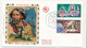 MONACO => 3 Env FDC Soie - 5 Valeurs "Lettres De Mon Moulin" - Monaco A - 25/11/1969 - FDC