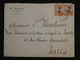 BK7 INDOCHINE  BELLE LETTRE 1913 HANOI A PARIS FRANCE ++AFFRANCH. INTERESSANT++ - Lettres & Documents