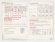 Bulgaria Bulgarishe Fluglinien BALKAN Jet TU-134 Winter 1972 Timetable Flugplan From WIEN Austria (18113) - Timetables