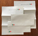 TAP Transportes Aereos Portugueses. 2 Envelopes + 2 Papel De Carta PUBLICIDADE - Stationary Aviation (now Air Portugal) - Cancelleria