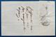 Lettre N°10 25c Bleu Oblitéré PC 1727 + Dateur Type 15 De LILLE Sept 1853 Pour NANCY Au Dos Texte Curiosité !! - 1852 Louis-Napoleon
