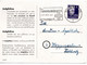 63107 - DDR - 1951 - 6Pfg Hauptmann EF A DrucksKte (Medikamenten-Werbung) DRESDEN - ...  ROTE KREUZ ... -> Hoppegarten - Red Cross