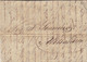 OLD LETTER. EGYPT. 22 7 1837. CAIRO TO J. SONNINO, ALESSANDRIA. TEXT IN ITALIAN - Vorphilatelie